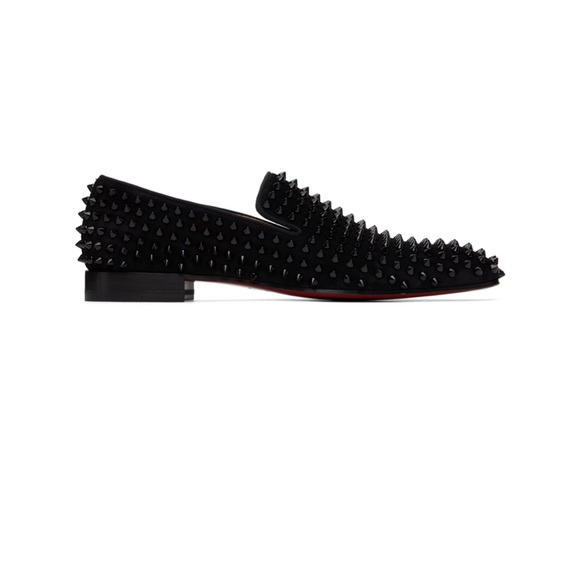 Mens Christian Louboutin dandileon spike shoes size 40 small spike missing - Picture 3 of 7
